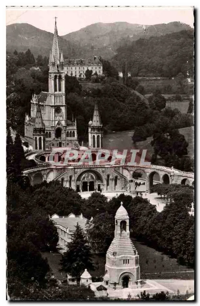 Lourdes — Monumento Interaliado — Edição P. DOUCET, Lourdes - Frente