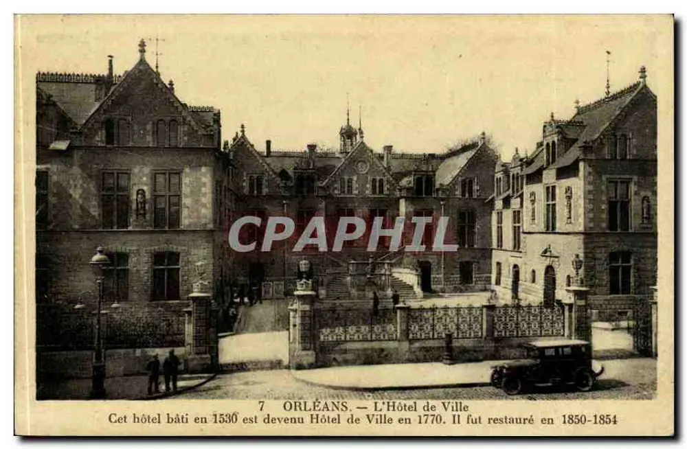 Orléans — O Hotel de Ville — n°7 - Frente