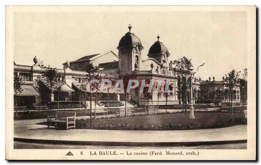 La Baule — The Casino (Ferd. Menard, arch.) - Front