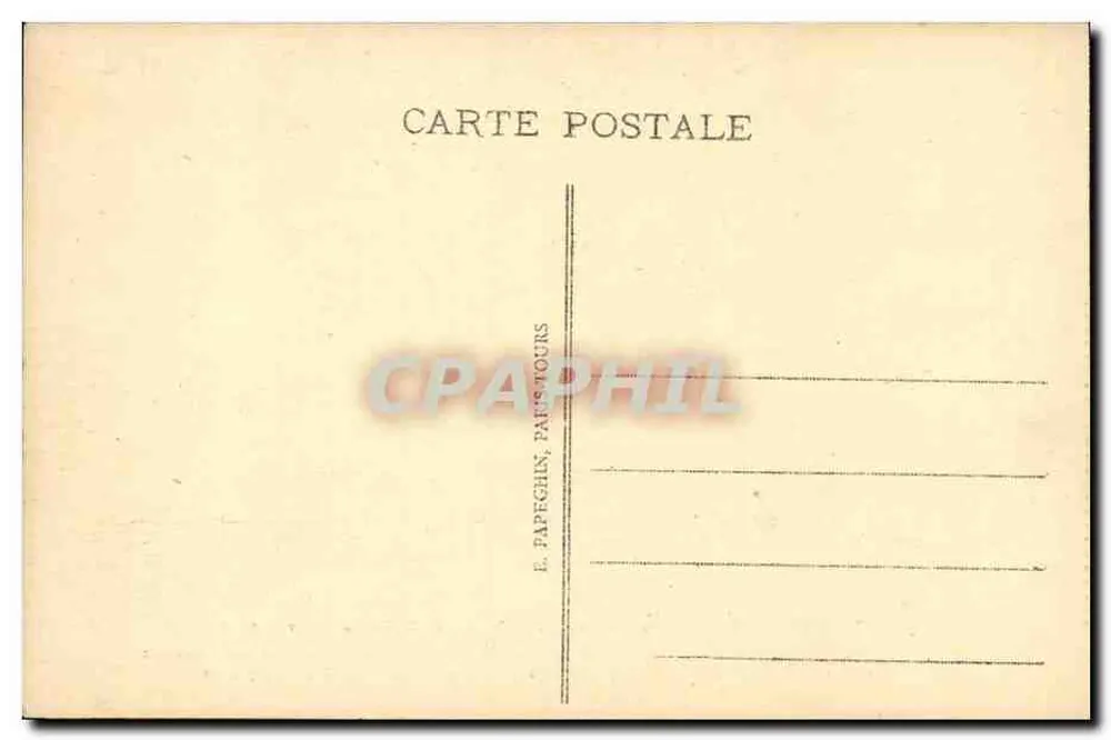 Chambord - Le Château - L'Oratoire de François Ier - Verso