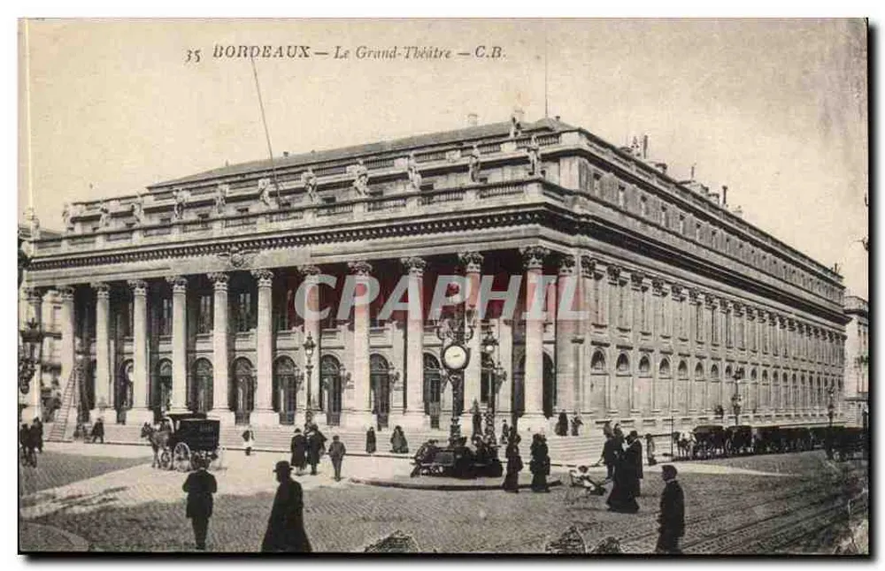 Bordeaux — O Grande Teatro — C.B. - Frente
