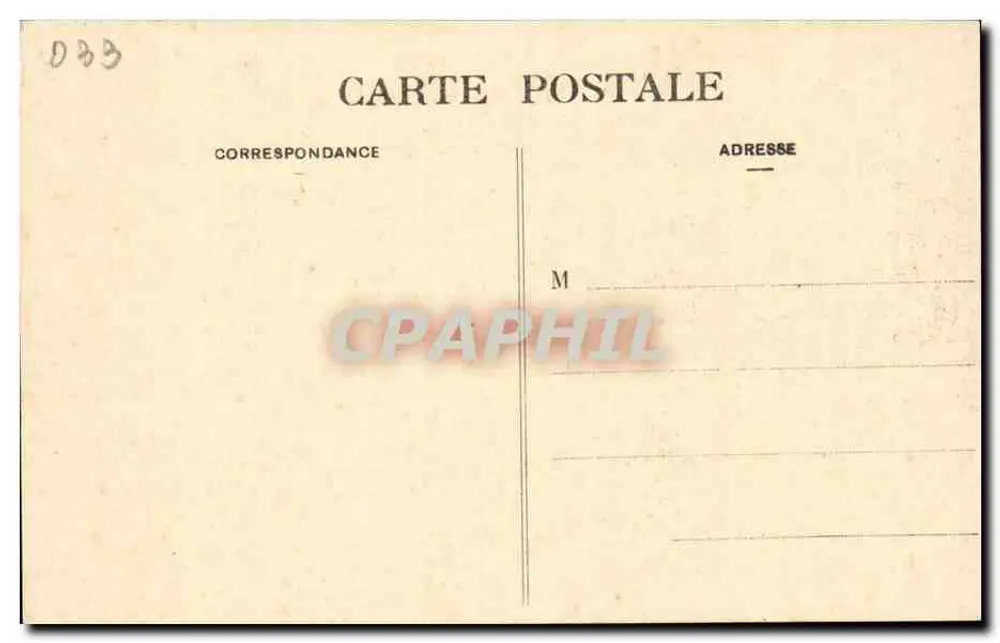 Bordeaux — Grosse Cloche — Marcel Delhoy, fototipia, n°24 - Verso