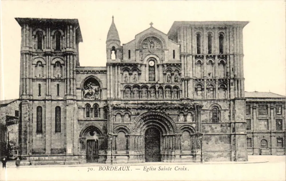 Bordeaux — Igreja de Santa Cruz — n°70 - Frente