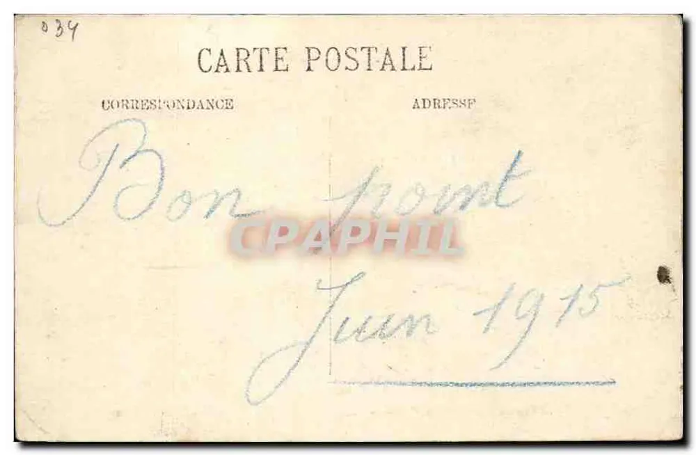 Montpellier — Jardins do Peyron — LL. - Verso
