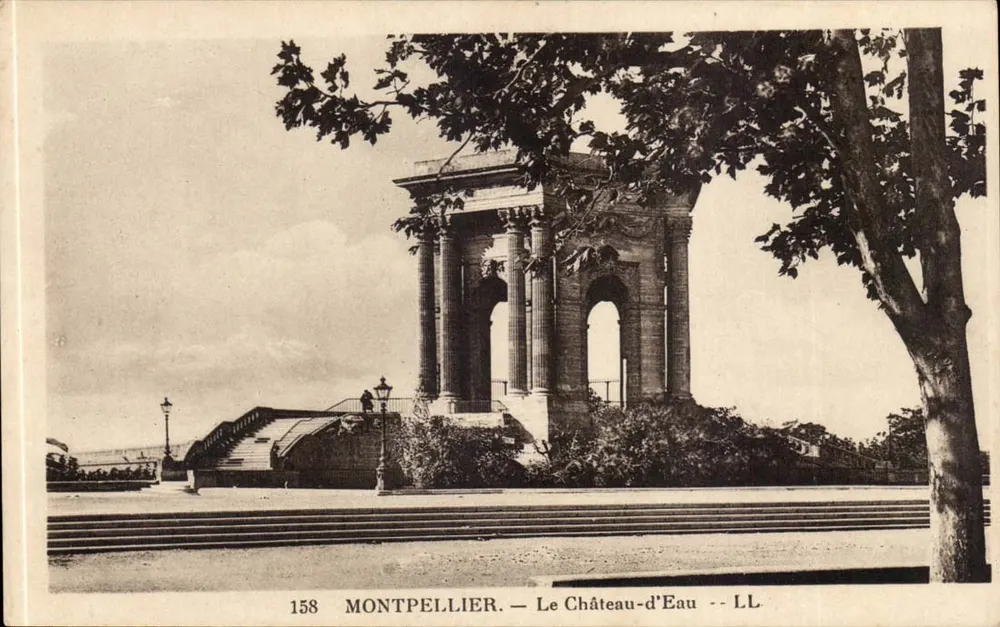 Montpellier — Zamek Wody — LL — nr 158 - Awers