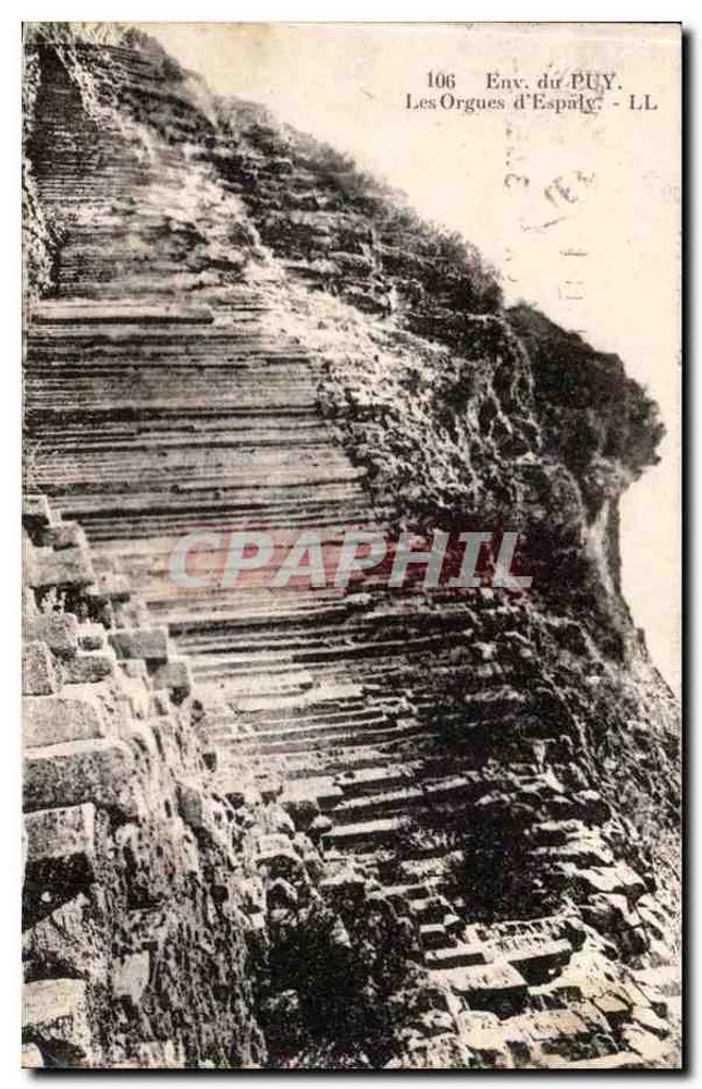 Orgi d'Espaly — Otoczenie PUY — LL - Awers