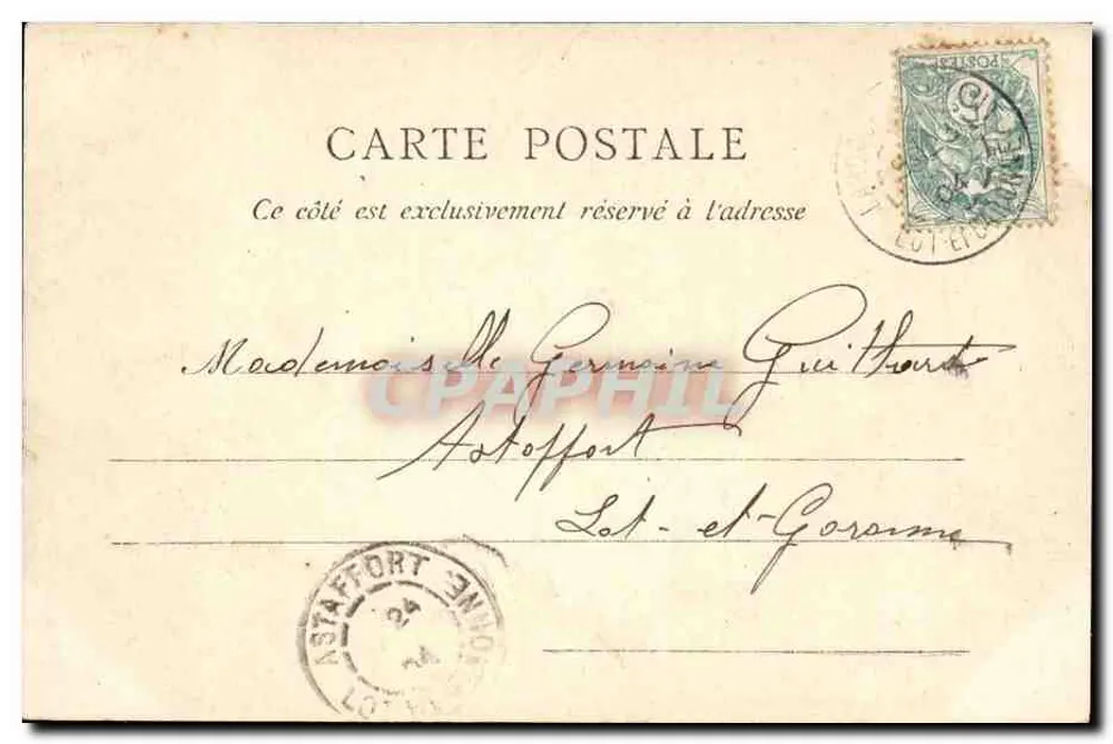 Padirac — O Lago Suspenso — Le Lot Illustré, cliché A. Vird, livraria Baudel, Saint-Céré (Lot) - Verso