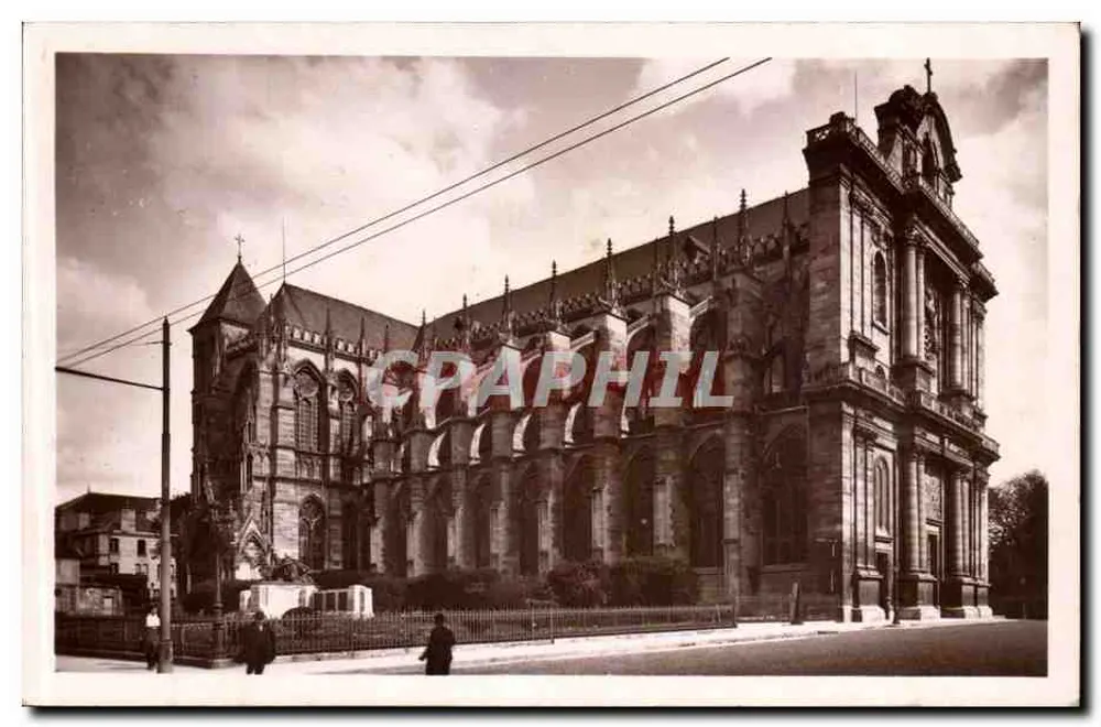 Chalons-sur-Marne — A Catedral — Levy et Neurden Reunis, Paris, Imp. - Frente