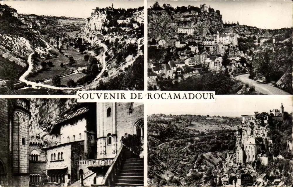 Rocamadour — Lembrança de Rocamadour — Foto Real, n°134 - Frente