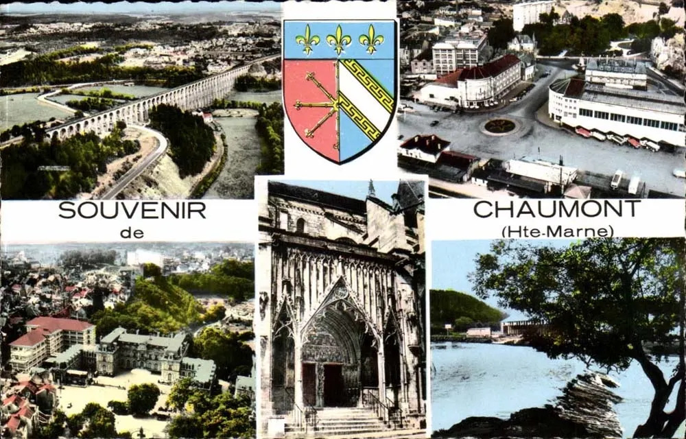 Chaumont (Hte-Marne) — Lembrete — Impressora Combier - Frente