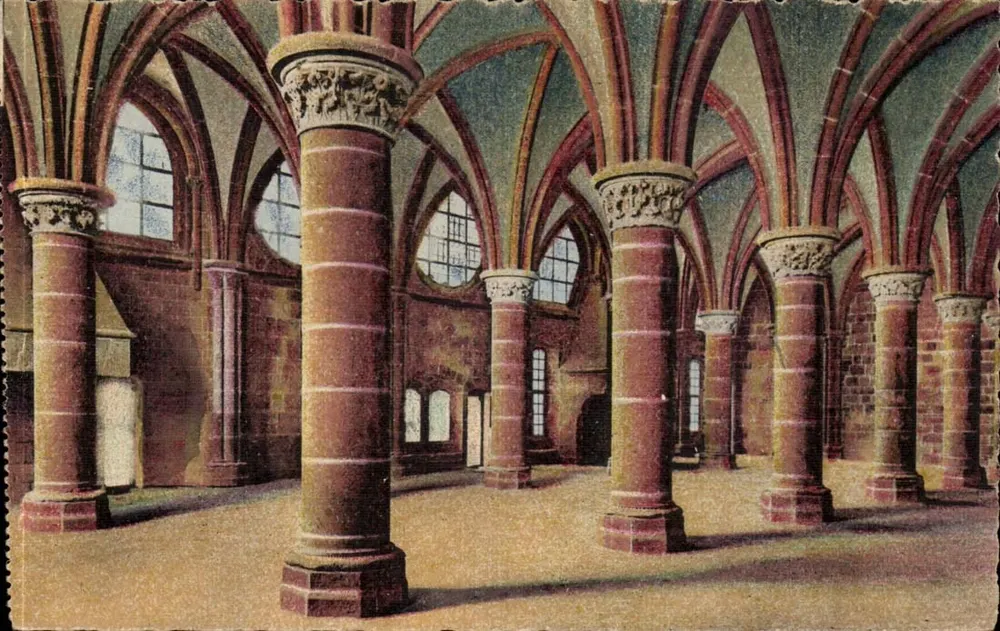 Salle des Chevaliers — Abbaye de Mont-Saint-Michel - Vorderseite