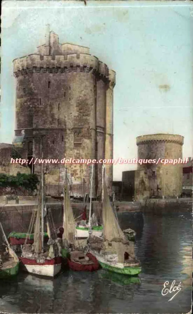La Rochelle — Der Hafen und die beiden Türme — Edition La Rochelle - Vorderseite