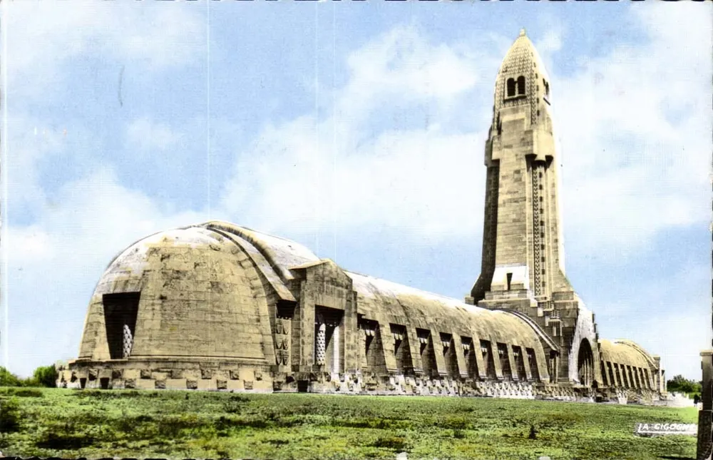 Ossuar von Douaumont — Verdun — Ausgabe 'La Cigogne' - Vorderseite