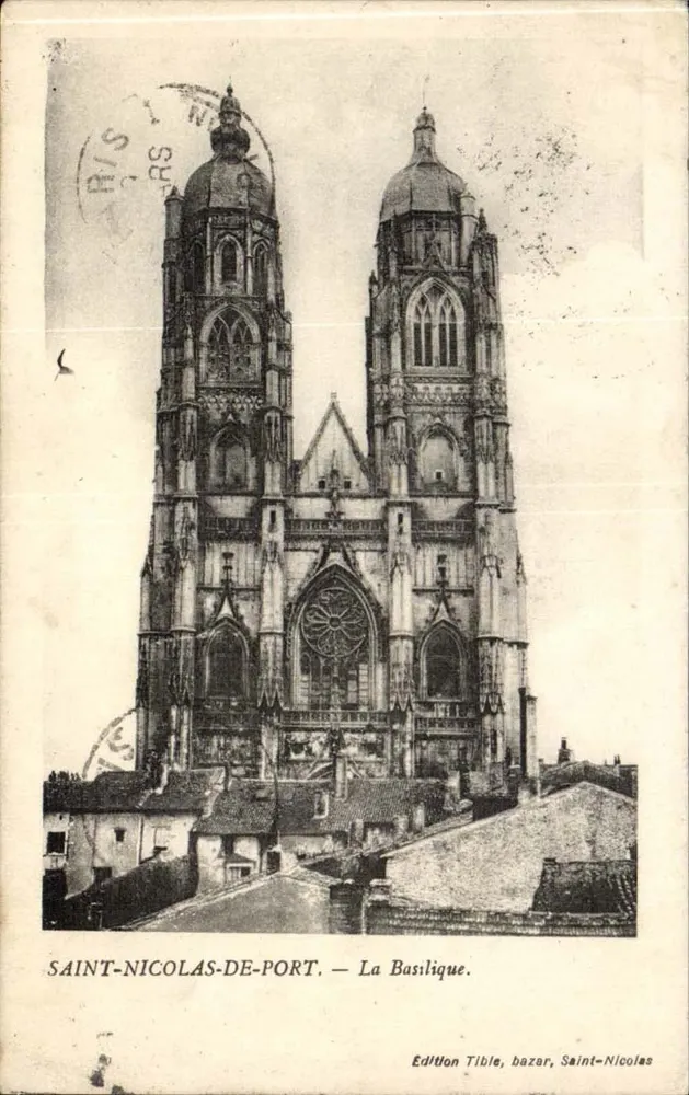 Saint-Nicolas-de-Port — A Basílica — Edição Tible, bazar, Saint-Nicolas - Frente
