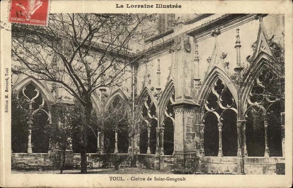 TOUL - Cloister of Saint-Gengoult — La Lorraine Illustrée, edition M. Bernard, Toul - Vorderseite