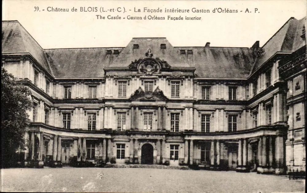 Schloss BLOIS (L.-et-C.) - Die Innere Fassade von Gaston d'Orléans - A. P. - Vorderseite