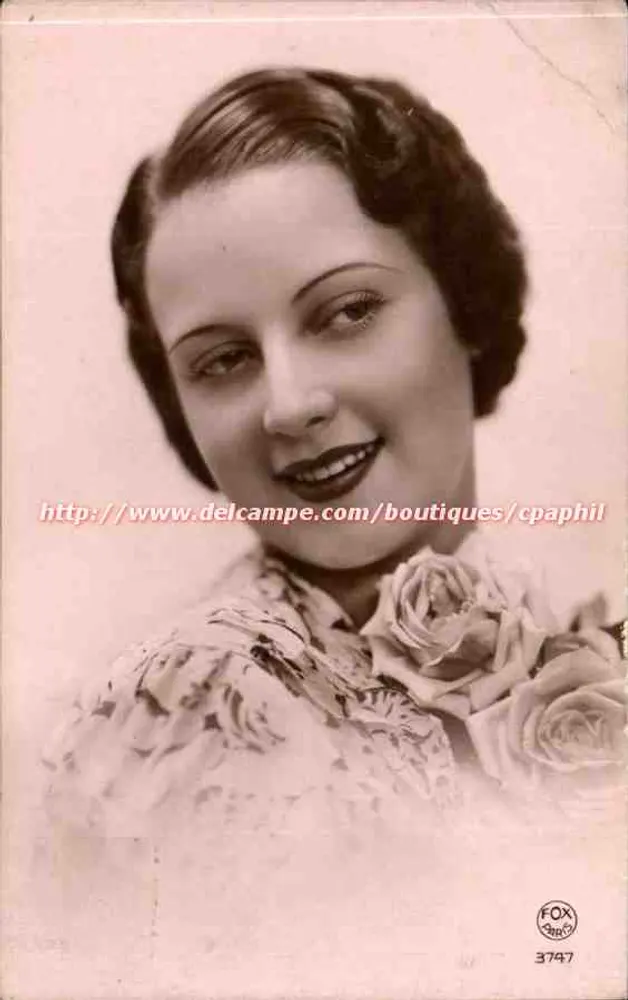 Lächelnde Frau — Portrait — FOX Paris n°3797 - Vorderseite
