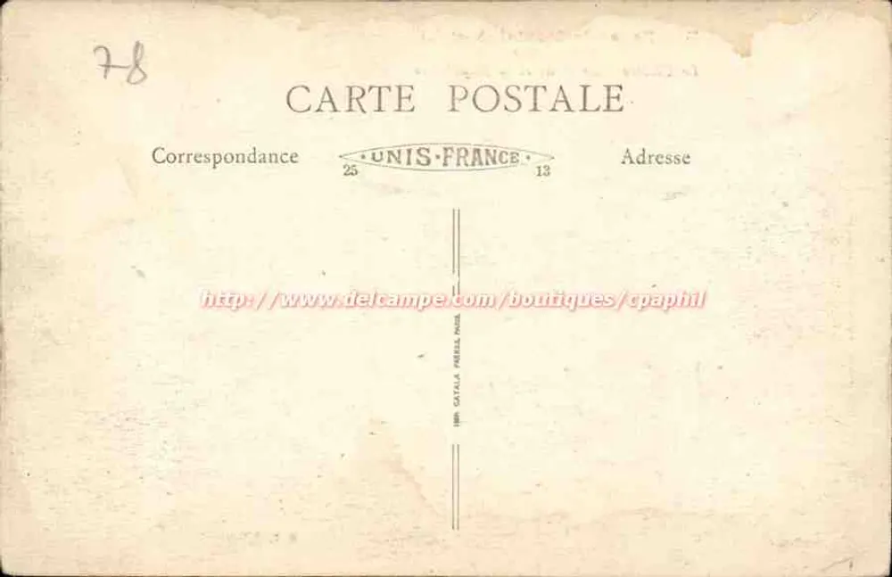 Paray-le-Monial (S.-et-L.) — A Basílica, O Claustro, O Ponte e a Bourbince — B.P.O. - Verso