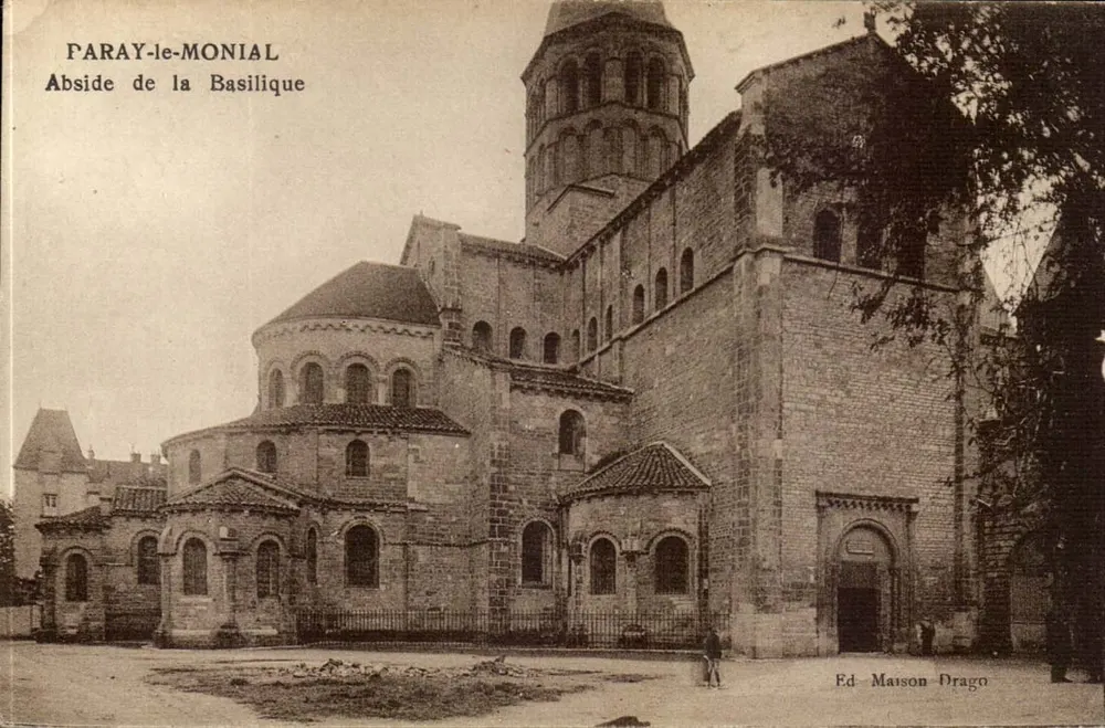 Faray-le-Monial — Abside da Basílica — Ed. Maison Drago - Frente