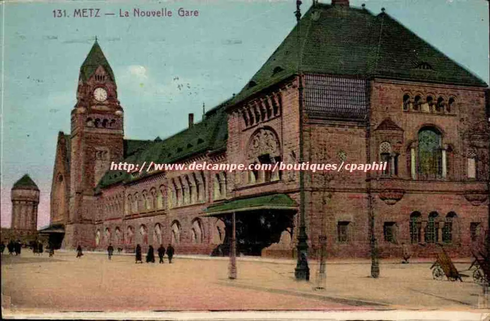 METZ — A Nova Estação — Edição B. M. - Frente