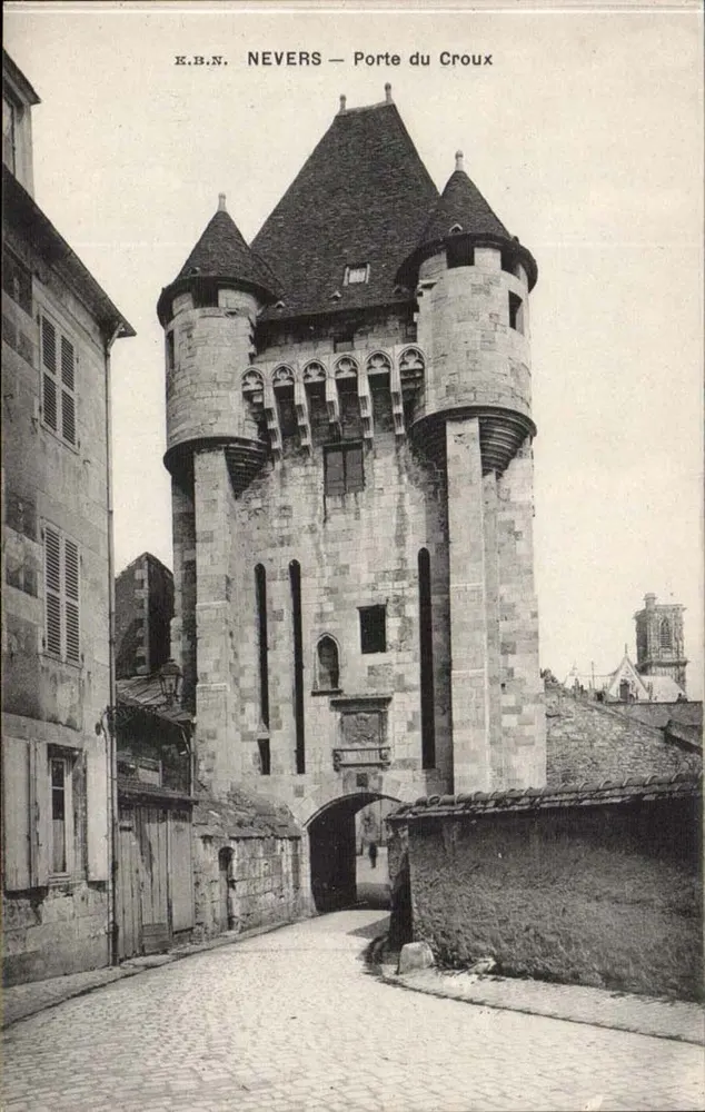Nevers — Porta do Croux — E.B.N. - Frente