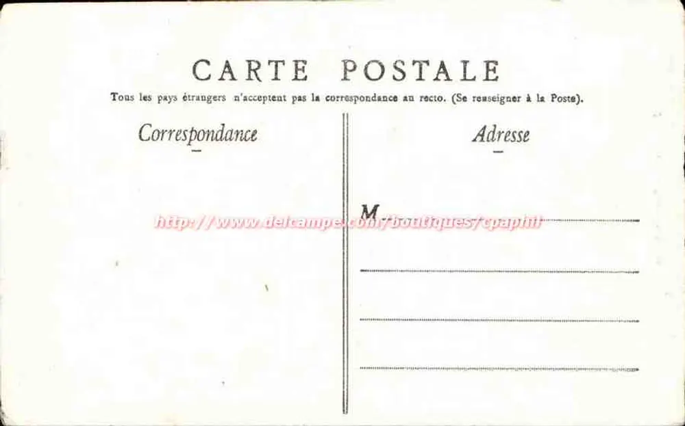Nevers — Porte du Croux — Edição especial N. G. - Verso