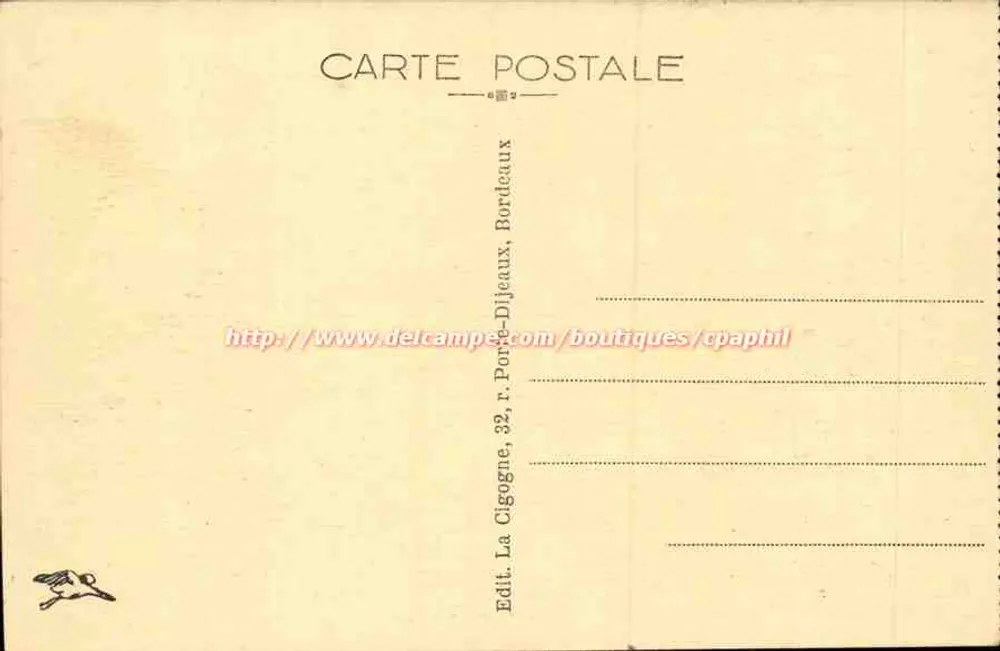 Bordeaux — O Grande Teatro — Suricht - Verso