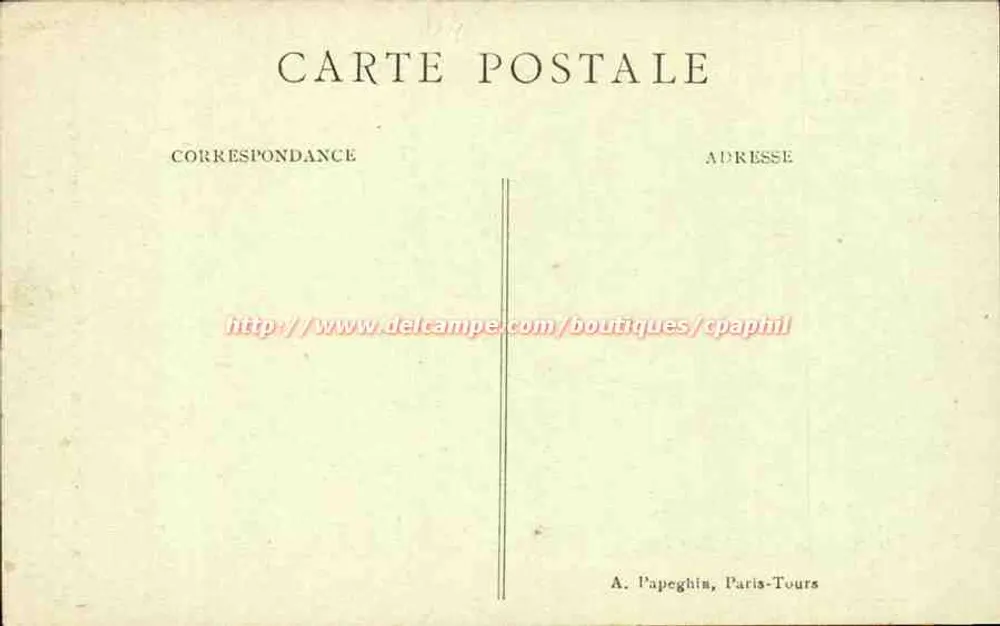 Chambord — Le Château — La Grande Lanterne - Verso