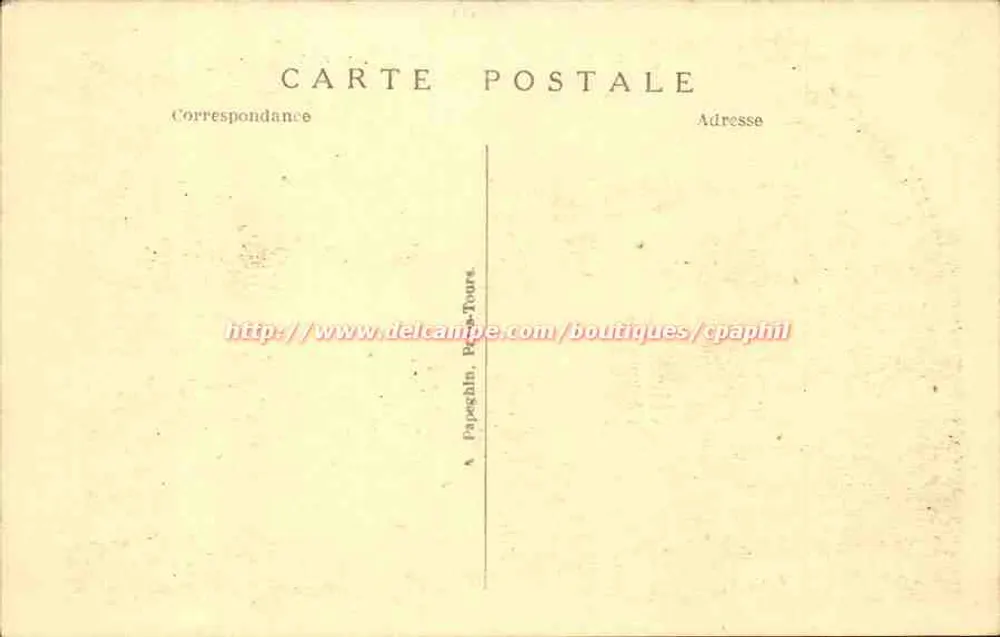 Chambord — O Castelo (Lado Oeste) — Ala Henrique II — A.P. - Verso