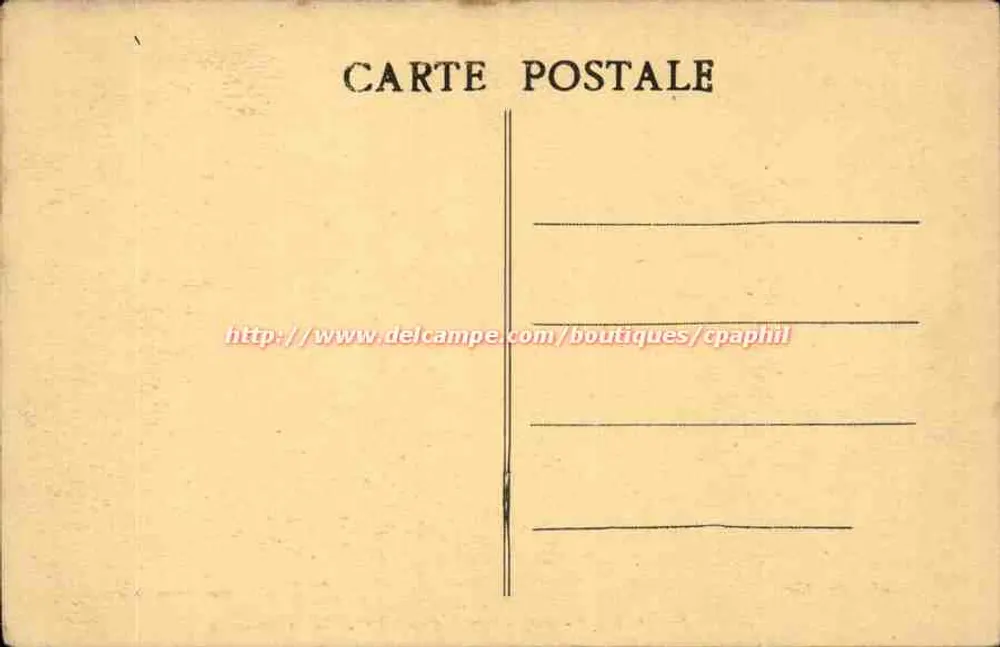 Besançon — Grand-Rue und Palais Granvelle — Phot. Combier-Macon - Rückseite