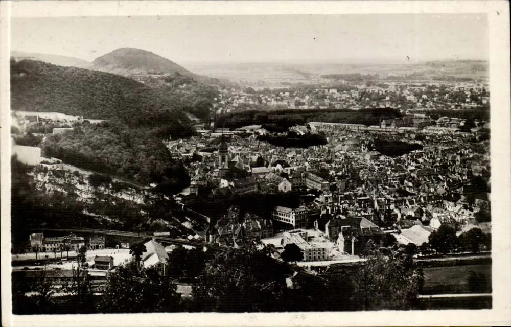 Besançon — Ansicht vom Fort de Bregille — Édition La Cigogne, Straßburg - Vorderseite