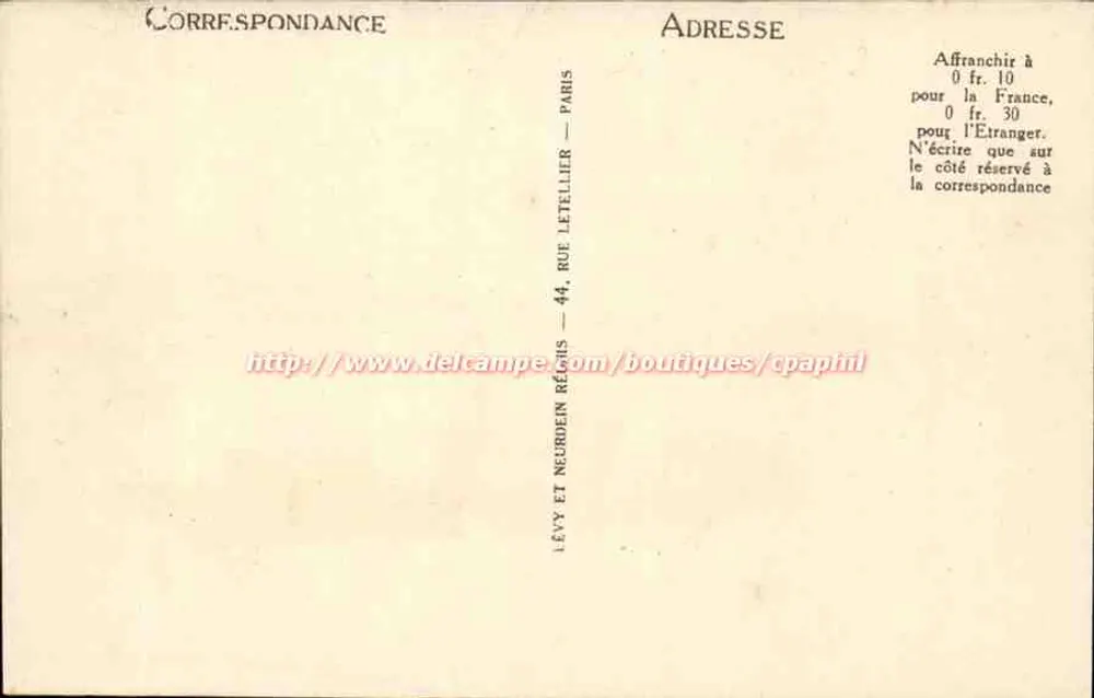 La Rochelle — Die Turm der Vier Sergeanten — LL - Rückseite