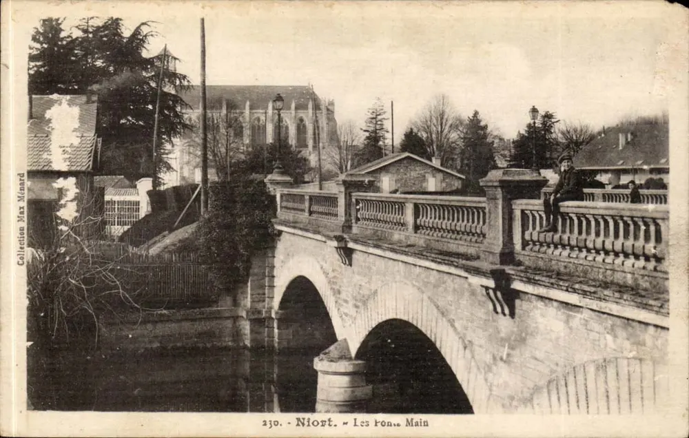 Niort - Os pontes sobre a Maine — Coleção Mar Minard, n° 230 - Frente