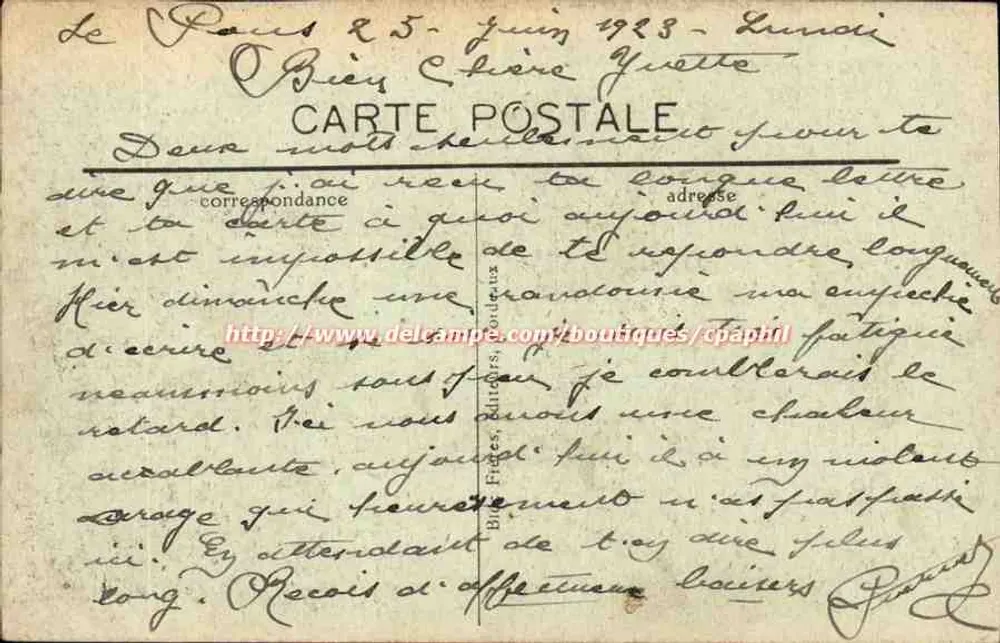 Bordeaux — Porta Bourgogne — editor BR - 64 - Verso