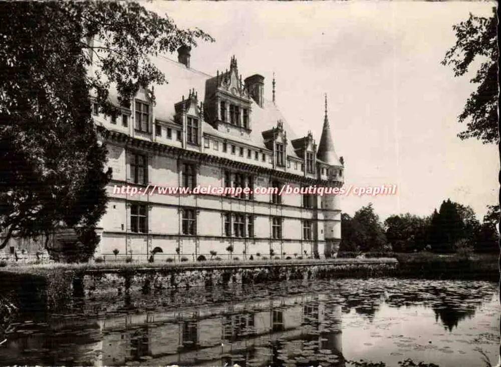 Azay-le-Rideau (Indre) — Castelo Nacional — Fotografia - Frente