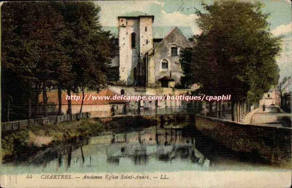 Chartres — Oude Kerk van Sint Andreas — LL. - Voorkant