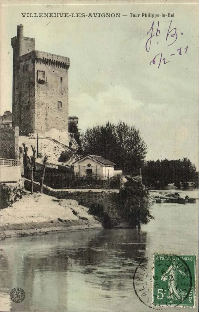 Villeneuve-lès-Avignon — Tour Philippe-le-Bel - Vorderseite