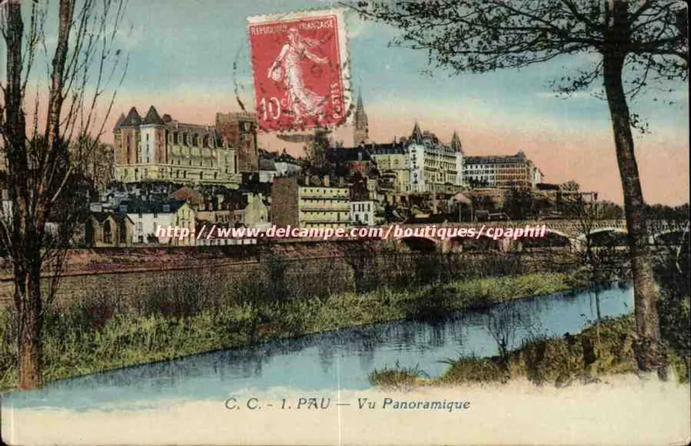 Pau — Vista Panorâmica — C.C. - 1. PAU - Frente