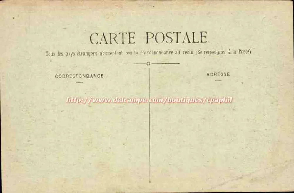 Paris — A Bolsa — C.M. n°49 - Verso