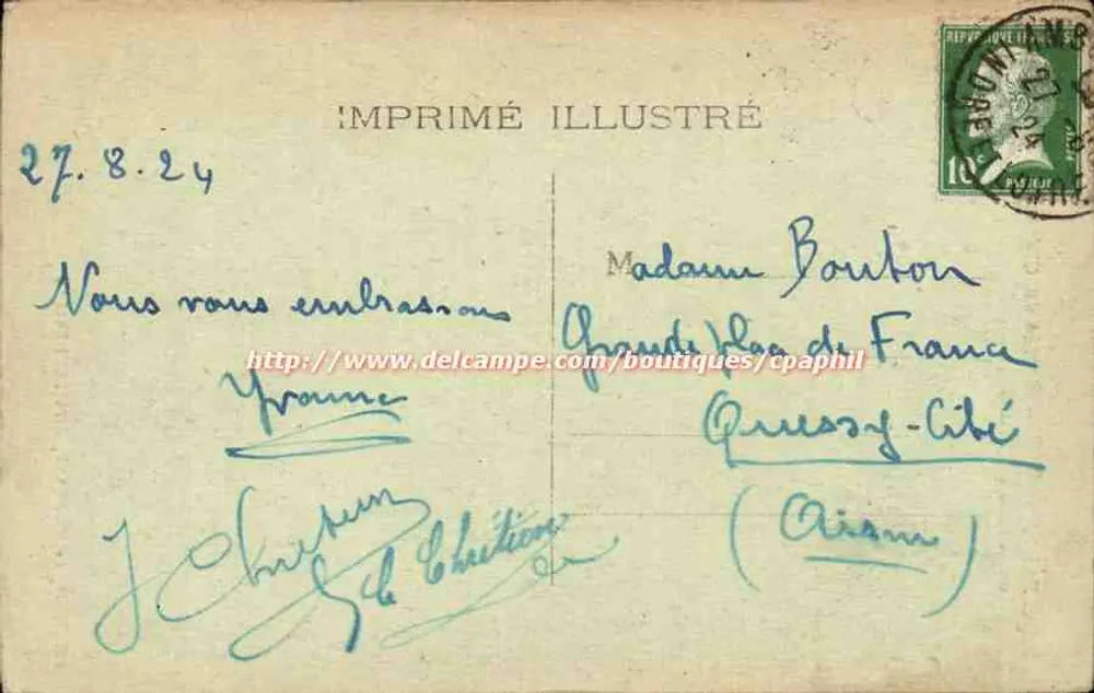 Châteaurenault — Eingang zum Schloss, Uhrentor — Delcampe - Rückseite
