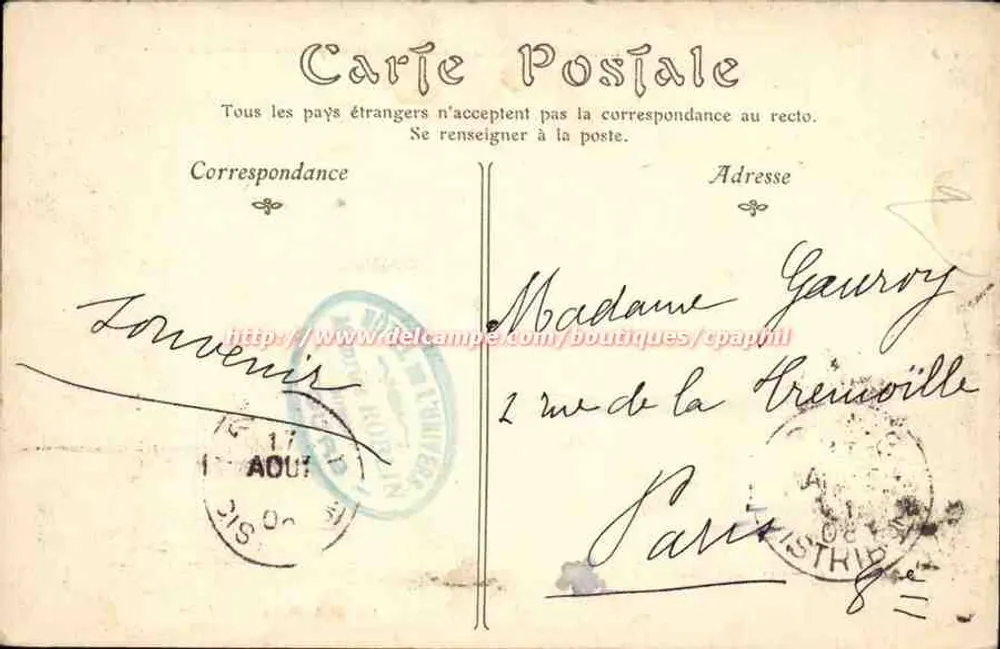 Tours — Vue à vol d'oiseau, le Pont de pierre, la Bretèche et Portillon — Delcampe - Verso