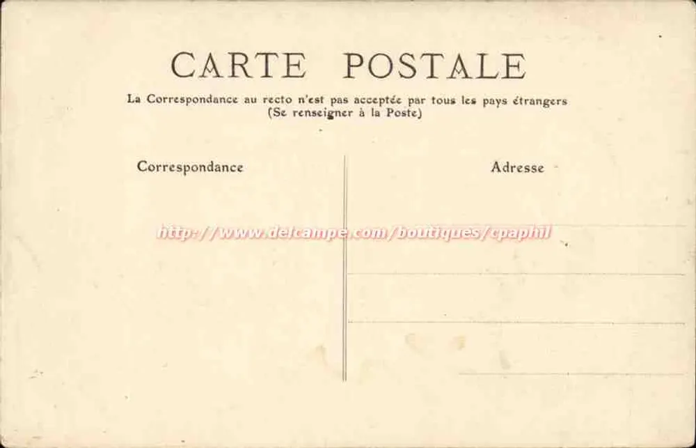 Castelo de Chaumont — Fachaça S.-O. — M.T. (Loir-et-Cher 133) - Verso