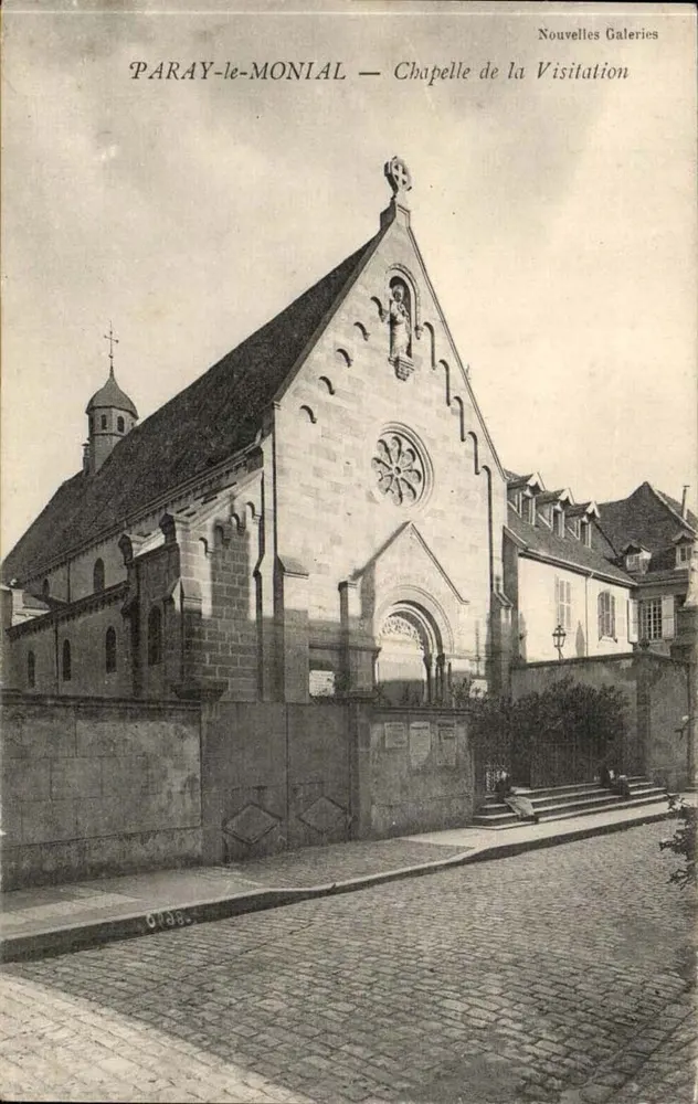 Paray-le-Monial — Capela da Visitação — Novas Galerias - Frente