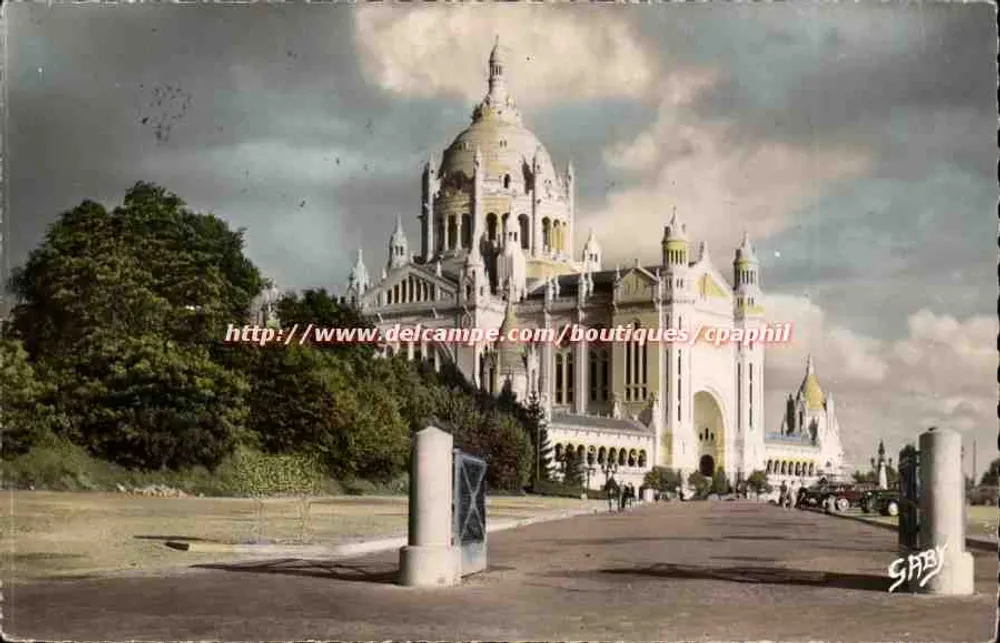 Lisieux — A Basílica do Sagrado Coração — Edições Caby - Frente