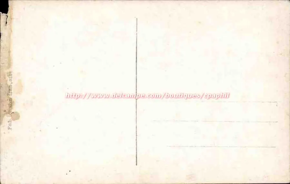 Französische Soldaten mit dreifarbiger Flagge — Szene der Befreiung — Verlag Delcampe, n°8 - Rückseite