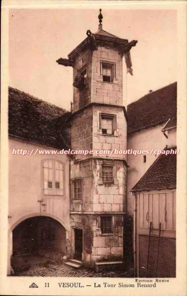 Vesoul — A Torre Simon Renard — Edição Robin - Frente