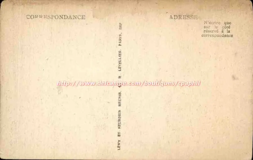 Le Puy — O Templo de Diane — LL - Verso