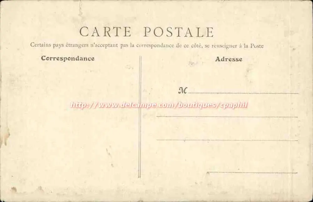 Le Puy (Hte-Loire) — Eingang zur Kathedrale, Aufnahme vom Seminar — B.F., PARIS - Rückseite