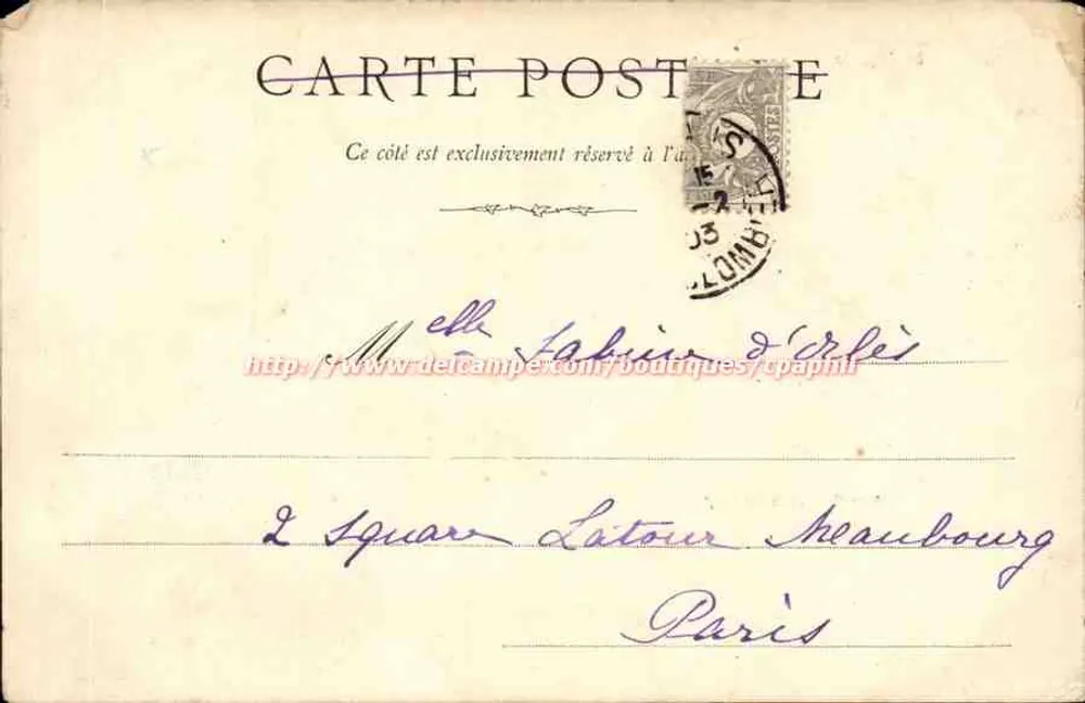 Le Puy — Vista Geral de Le Puy — Germaine 702 - Verso