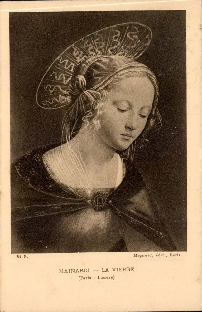 Mainardi — A Virgem — Mignard, editor, Paris - Frente